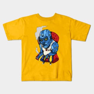 Grumpy Bot Kids T-Shirt